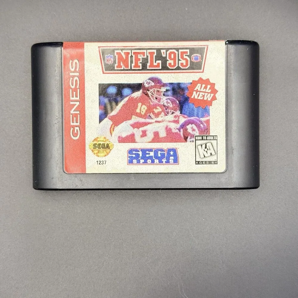 Sega Sports NFL '95 Football Sports Game for Sega Genesis NFL Series